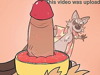 Divertimento da cartone animato con una svolta: pompino gay a tema di agrumi