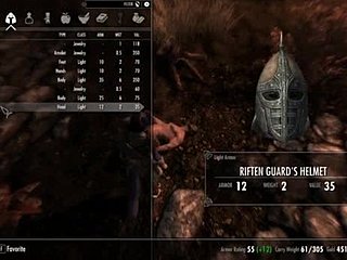 Секс-приключение Skyrim ведет вас в дикую поездку с покорной рабыней