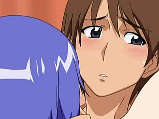 Duygusal anime kovboy kız, sevgilisinin dildo'suna binip orgazma ulaşır