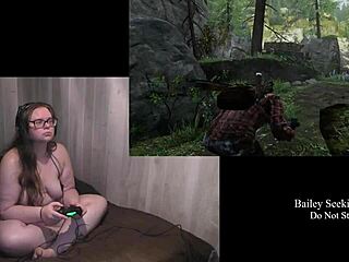 Bokong besar dan payudara besar dalam permainan bogel: The Last of Us playthrough bahagian 12