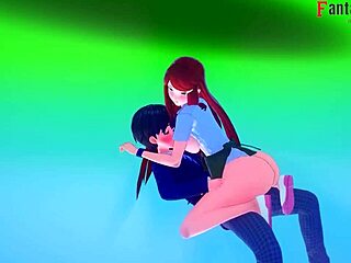 Kushina Uzumaki og Sarada Uchiha engagerer sig i en erotisk manga-fantasi