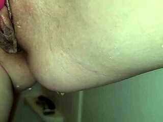 Lexie's shower session turns into a self-pleasure orgasm