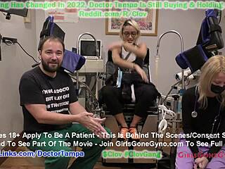 Channy Crossfire dostáva každoročnú gynekologickú prehliadku od Dr. Tampy v tomto videu s fetišovou tematikou
