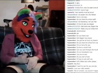 Crossdressing Shemale's Solo Cam Show