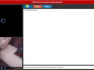 Sessão de castidade na webcam com homens pequenos