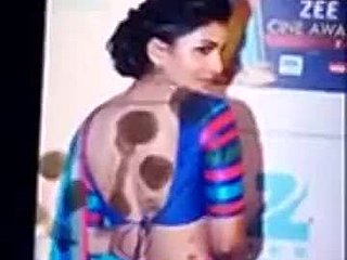 Shemale tribute video to Mouny Roy's cum