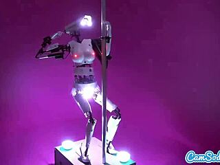 Twerking and orgasmic pleasure with Camsoda, the sex robot cam girl