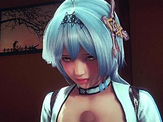 Genshin Impacts'in yer aldığı Asya anime oyunu porno, Eula'nın oral seks ve el işi verdiğini gösteriyor