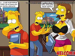 WELCOMIX'S Simpsons mengambil perjalanan liar dalam filem lucah kolej