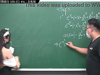 Get a taste of Chenghsumath666's latest work on calculus with his sexy teacher