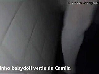 Cdzinha limasp fucks in the movie with calcinha tanga and babydolls