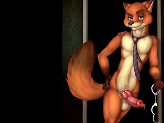 2-hour gay Hentai compilation with furry and wolf elements