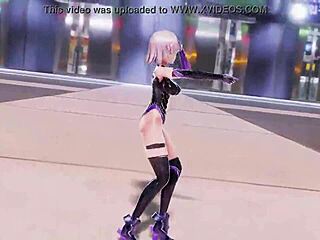 Mashu flaunts her sexy body for cosplay money in this steamy video