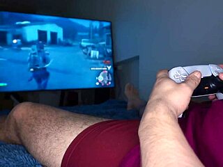 Amateur couple indulges in a steamy 60fps blowjob and gameplay