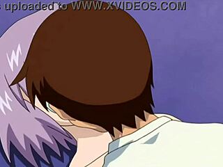 Anime anal sex with a shemale android
