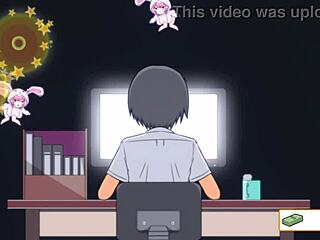 Experience the thrill of chasing Megu, a curvy anime girl, in this exciting video game