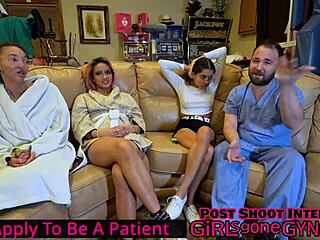 Aria Nicole undergoes her annual exam with Doctor Tampa in Florida