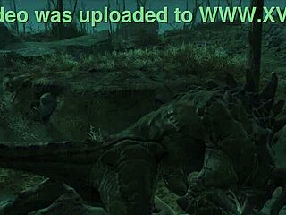 مشهد جنسي كرتوني مع وحش Fallout 4