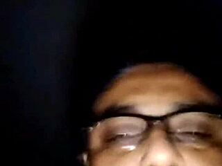 Old Bangladeshi man gets his big dick sucked by younger guy
