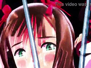 3D animated hentai: The disgrace of springtime